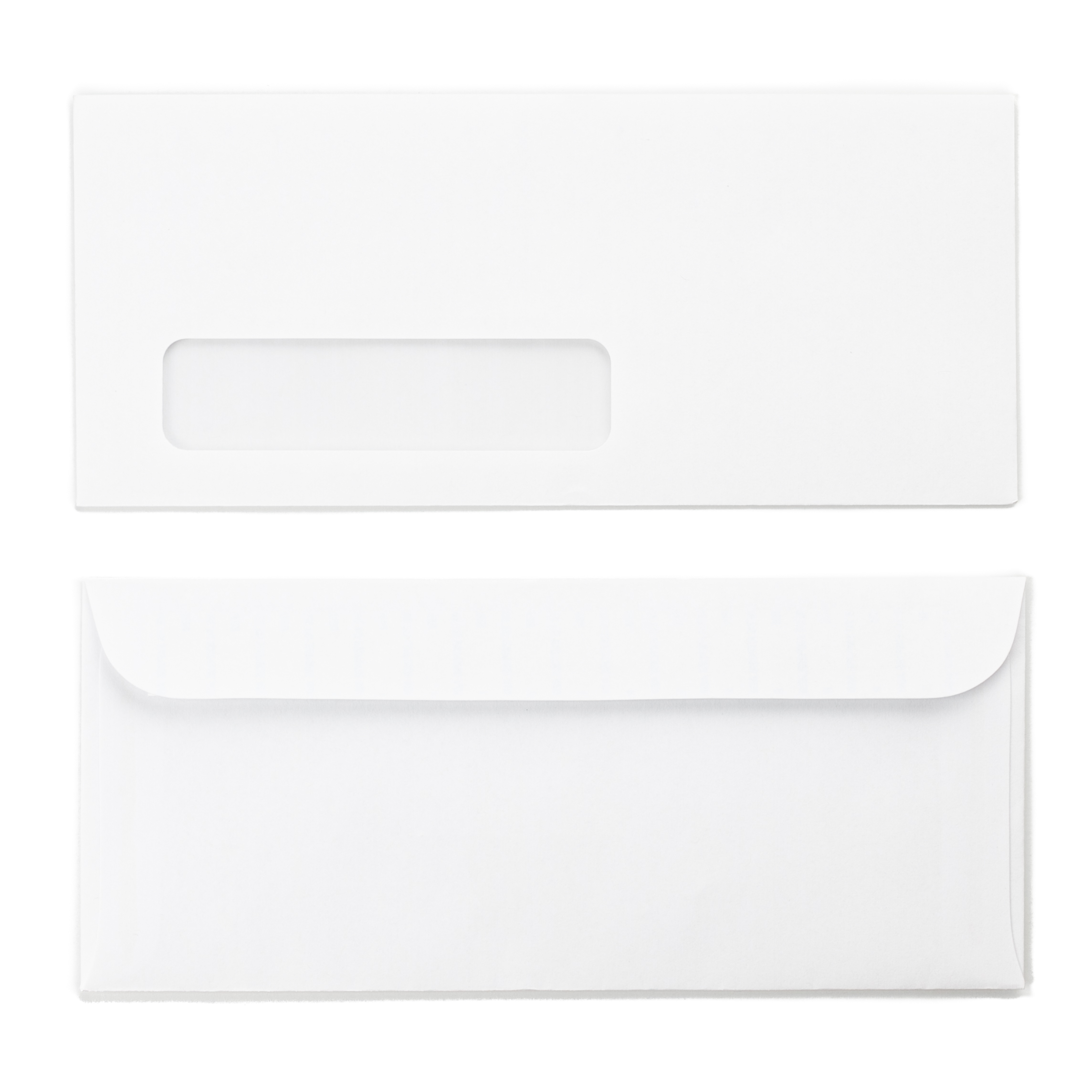 #10 Window Zip Stick Self Seal Envelope