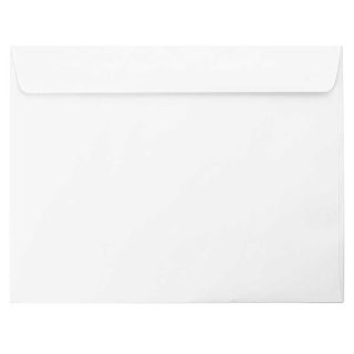 10 x 13 Booklet Envelope White