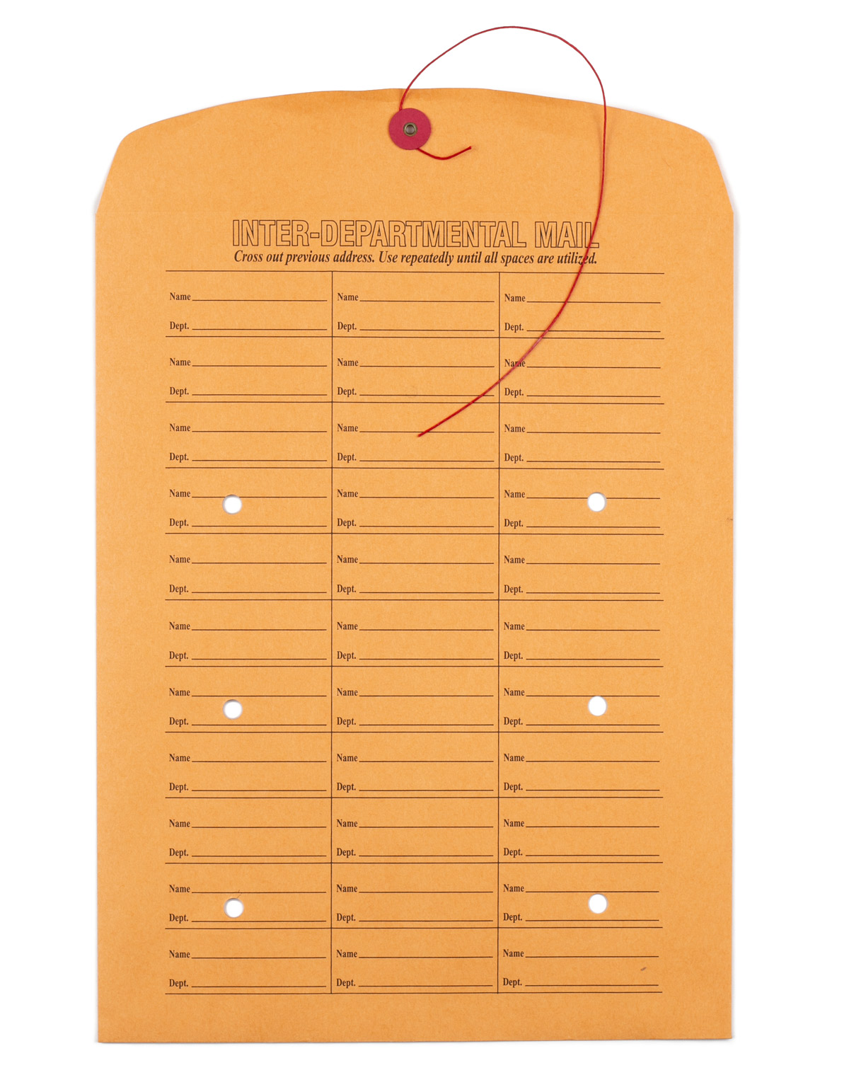 10 x 13 Inter-Departmental Mail - Image 2